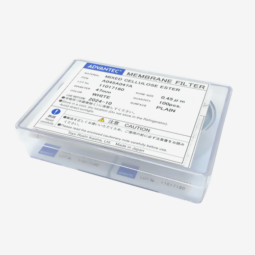 [ADVANTEC] Membrane Filter Mixed Cellulose Esters (MCE), 0.45µm 멤브레인필터