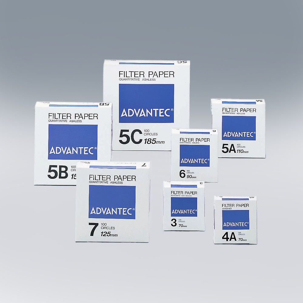 [ADVANTEC] Quantitative Filter Paper No.5C (Ashless)